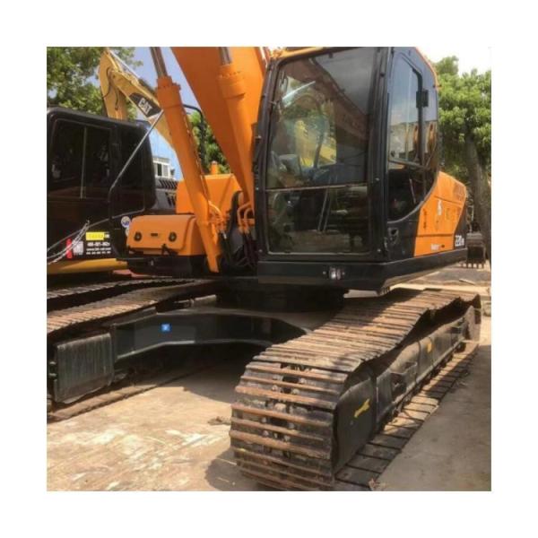 Cheap Crawler Chain Moving type 22 ton used hyundai r220 excavator in Shanghai Original for sale