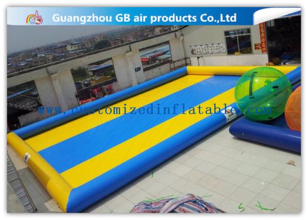 Cheap Customized Double Color Portable Inflatable Rectangular Pool For Adults / Kiddie for sale