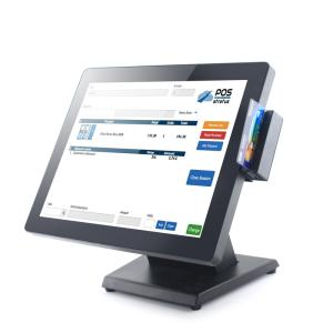 China Core I5 All In One 15'' Touch Screen Pos Machine For Supermarket on sale