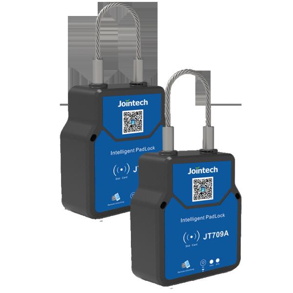 Cheap Bluetooth Container GPS Tracking Padlock 2G 4G Network GPRS SMS  RFID for sale