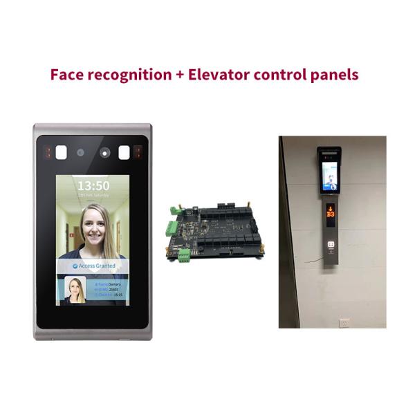 Cheap 16 Floors 2MP Face Recognition Door Access System Linux Operating for sale
