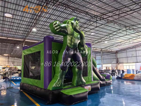 Cheap Boys Inflatable Jumping Castle With Slide Combo Bouncer Inflatable Jumper for sale