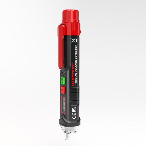 Cheap HT100 Non Contact Electrical Voltage Tester Pen With LCD Screen Indicator for sale