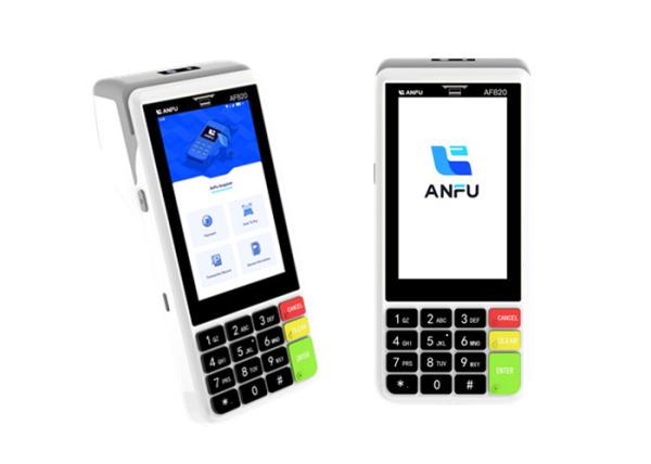 ANFU AF820 Handheld Android 13 POS Machine With Code Scanner 4G/Wireless/WIFI