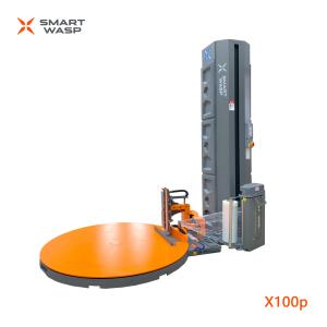 Efficient Carton Packaging Automatic Pallet Wrapper Durable