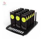 wireless keyboard transmitter with 18 coaster pagers for waiter calling customer