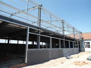 China Prefabricated Steel Structure Warehouse Factory Building Customization Size on sale