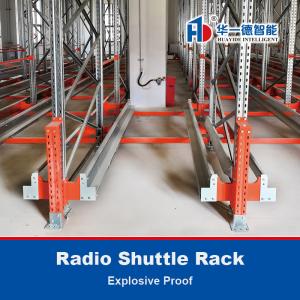China Explosive Proof Radio Shuttle Racking For Warehouse Storage Racking Shuttle Pallet Runner Racking on sale