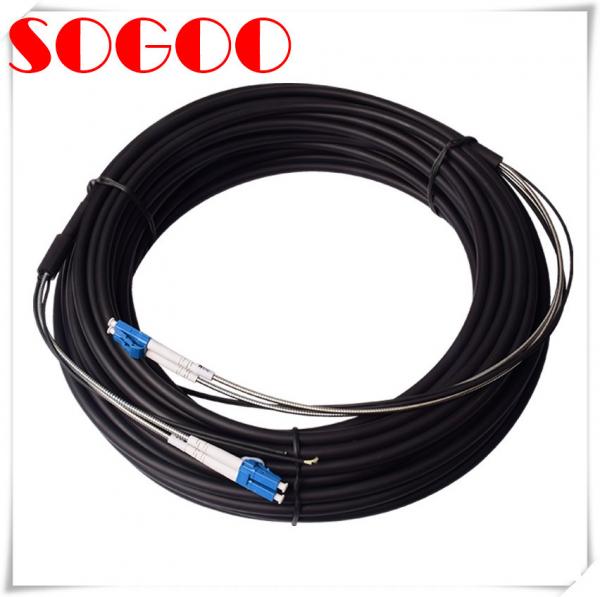 Cheap 14130625 0.03m/0.34m Optical Cable Assembly DLC/PC GYFJH 2A1a (LSZH) 7.0mm 2 Cores for sale