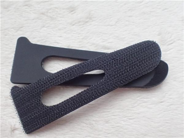 Cheap Custom Black Velcro Hook And Loop Patches For Garment Eco - Friendly for sale