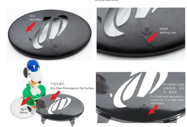 Cheap High Gloss Fiber Injection Molding Plastic Molded Products For Test Instruments for sale