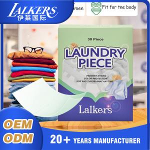Best Customized Lalkers Laundry Sheet Soap Home And Travel Use Dissolving Laundry Sheets wholesale