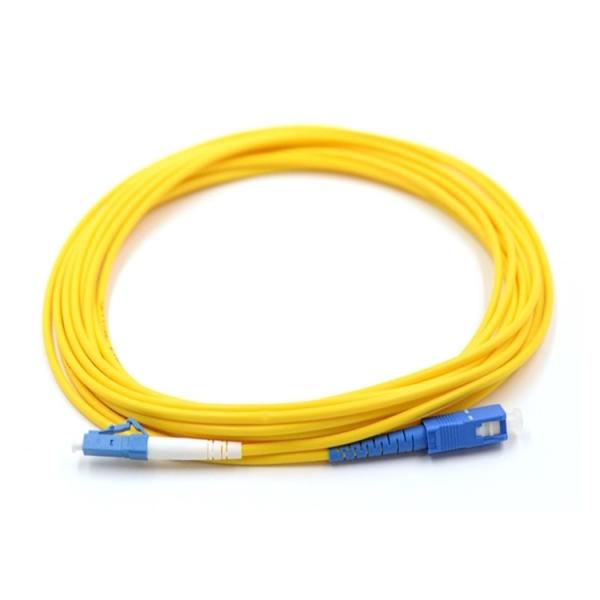 Cheap SC Upc LC UPC Simplex Fiber Patch Cord Single Mode For Cabling System for sale