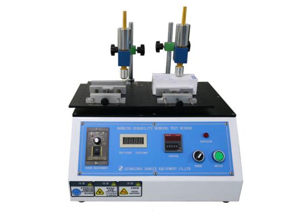 Cheap 50Hz 70mm Test Stroke Marking Durability Rubbing Tester for sale
