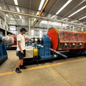 Siemens Motor Rigid Stranding Machine With Automatic Loading Bobbin System