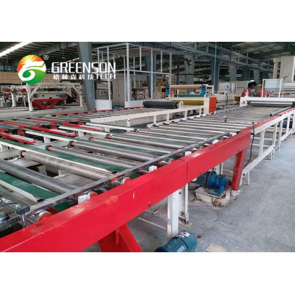 Small Capacity Gypsum Ceiling Board Making Machine Gypsum Board Laminating Machine