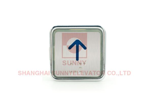 Cheap Vertex Spare Parts Push Button Cover Elevator Button / Elevator Parts Button for sale