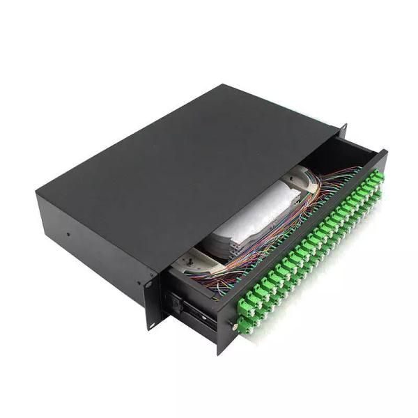 Cheap Sliding Multimode Patch Panel , 1U FC Mpo Cassette Patch Panel for sale