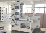 Automatic Lable Flexo Printing Machine For 4 Colors With CI Structure