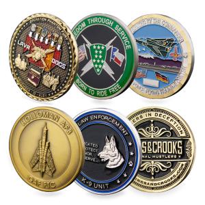 Brass Challenge Coin National Guard Challenge Coin Commemorative Coin Collection