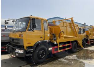Dongfeng 4X2 170HP 10cbm Swing Arm Skip Loader Garbage Truck