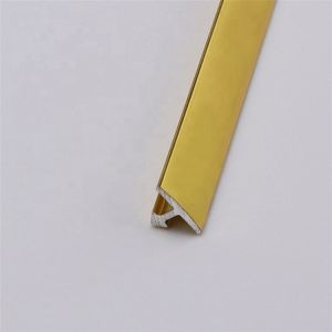 China OEM Aluminium Tile Trim Decorative Floor Dividing Aluminium Threshold Strips on sale