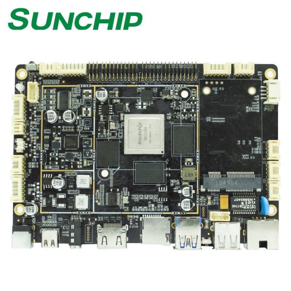 Cheap Industrial RK3399 PCBA Motherboard   embedded linux development board for sale