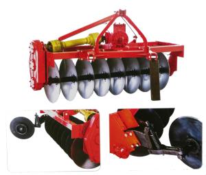 8pcs Discs Small Scale Agricultural Machinery Working Width 880-1760mm Rotary Disc Plough