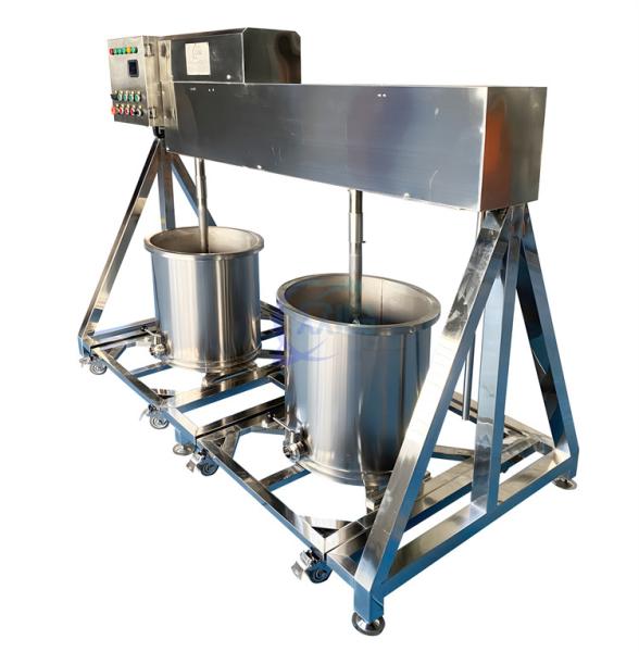Cheap Seafood SUS304 Automatic Stirrer Machine , Multipurpose Kimchi Blender Machine for sale
