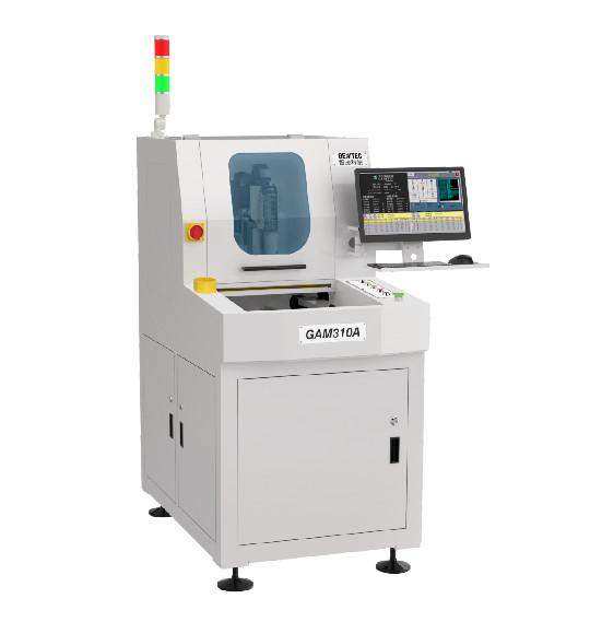 Cheap Genitec 2.2KW 100mm/s Pcb Cutting Machine PCB Separator​ Multi Axis Control USB Program Backup GAM310A for sale