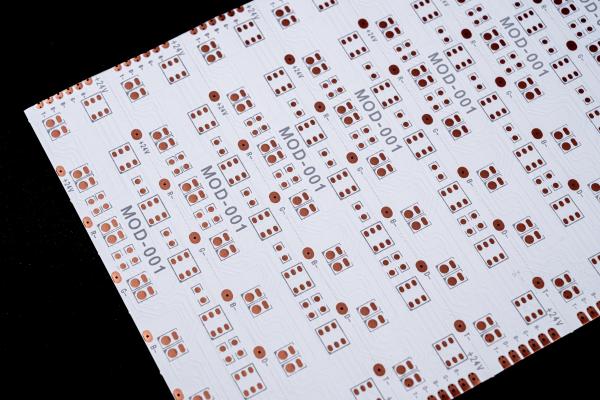 Cheap LED marble panel light FPCB  Mod-001 2835 5050 dual-color sheet  Customized length Electroplated circuit board FPCB Design &SMT Manufacturing Professional FPCB Supplie   UL E477885 for sale