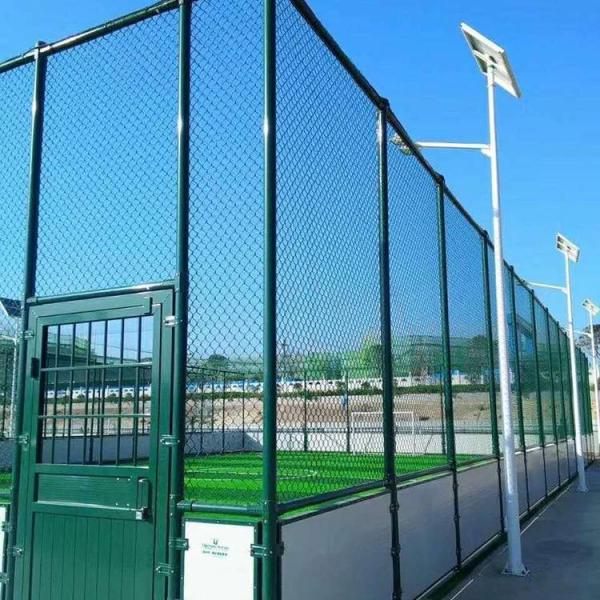 Cheap Garden Diamond Chain Link Fence 3-4mm Diameter Mesh for sale