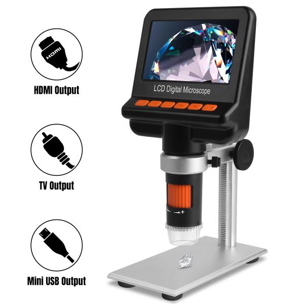 Cheap 12MP Polarizer Digital Microscope HDMI LCD Digital Microscope for sale