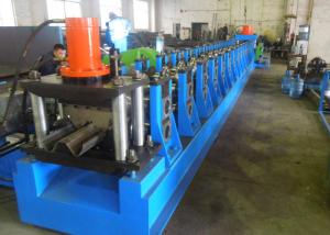 China W Type Guard Rail Roll Forming Machine 2.0 - 4.0mm Hydraulic Punching on sale