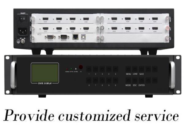Cheap HDMI Video Wall Controller with Versatile Screen Layout Options for sale