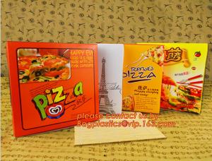 Custom Printed Corrugated Cardboard Recycle Paper Pizza Box Custom Kraft Paper Pizza Box, Fast Food Box
