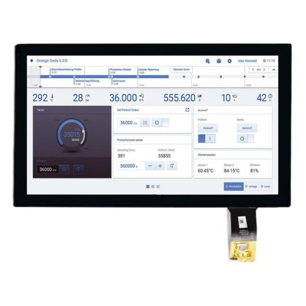 Cheap High Brightness 1000Nits 15.6 Inch IPS TFT LCD Display FHD Resolution with EDP Interface for sale