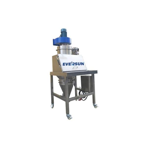 Rice Powder Bag Dumping Station With Vibrating Screen