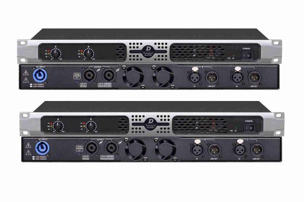 Cheap 1U 4CH 150W Power Amplifier XLR input With Cooling Fan for sale