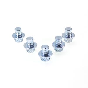 Custom Positioning Column Embedded Knurled Isolation Column Blue Zinc Plating