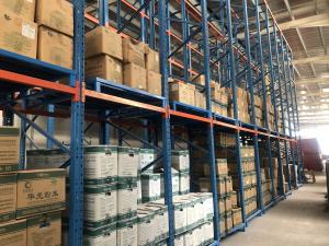 Multi Storey Elevated Automated Storage And Retrieval System Customized Size / Color