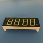 Black Face 4 Digit 7 Segment LED Display Ultra White For Gas Cooker