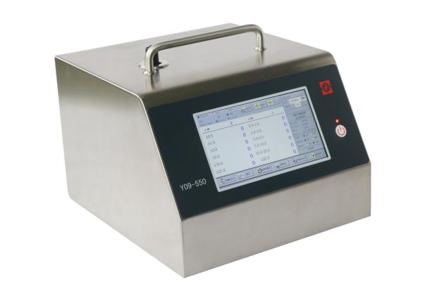 Cheap Cleanroom Monitoring Flow Rate 50lpm Air Particle Counter 80W DC16.8V for sale
