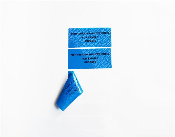 Cheap Non Transfer Void Open Label Custom Serial Number Tamper Evident Label For Envelope for sale