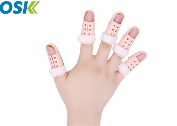 Cheap Adjustable Broken Bone Splint Plastic Finger Splints Hoop - Loop Design for sale