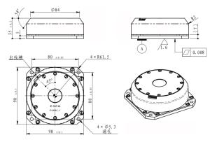 Precision Electronic Gyroscope Sensor For Navigation ≤0.005º/H^1/2 Random Walk Coefficient