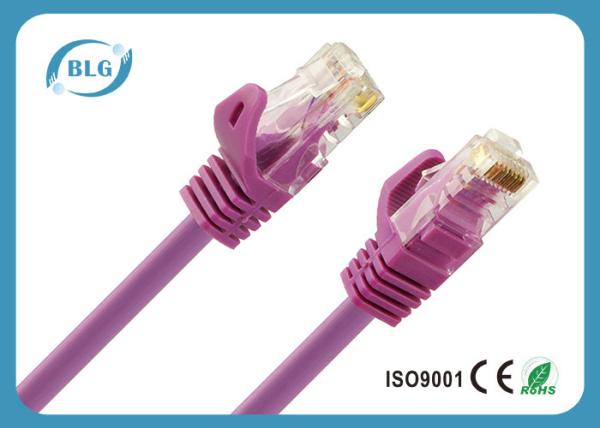 Cheap 1M 2M 3M 4 Pairs UTP Patch Cord With 8 Cores Conductor Reduced Degradation for sale