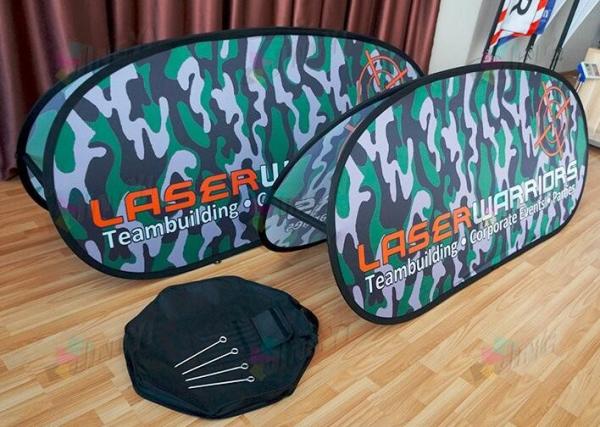 Cheap Portable Folding Pop up a-Frame Outdoor Event Display Flag Banner for sale
