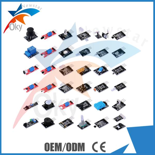 Cheap DIY  Electronic Sensor Kit 37 in 1 Sensor Module Starter Kit for Ardu for sale