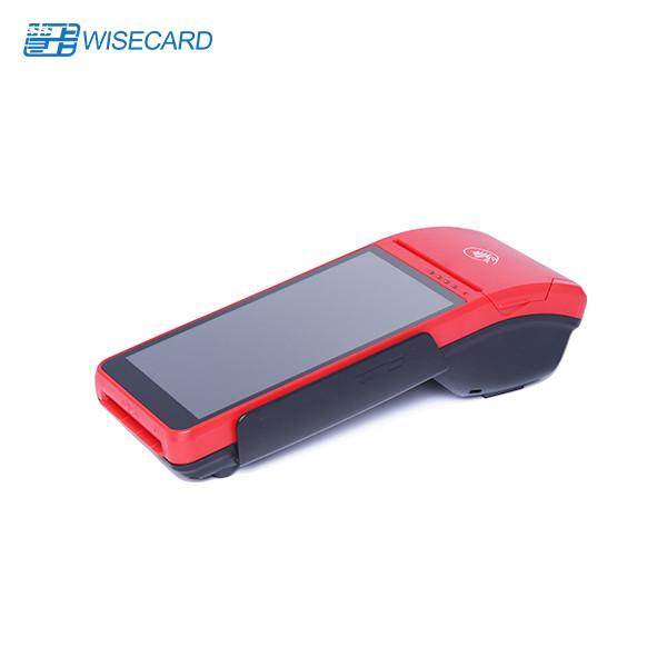 Cheap 5800mAh PCI Mobile Pos QR Code Scanner Android Touch Screen WCDMA for sale